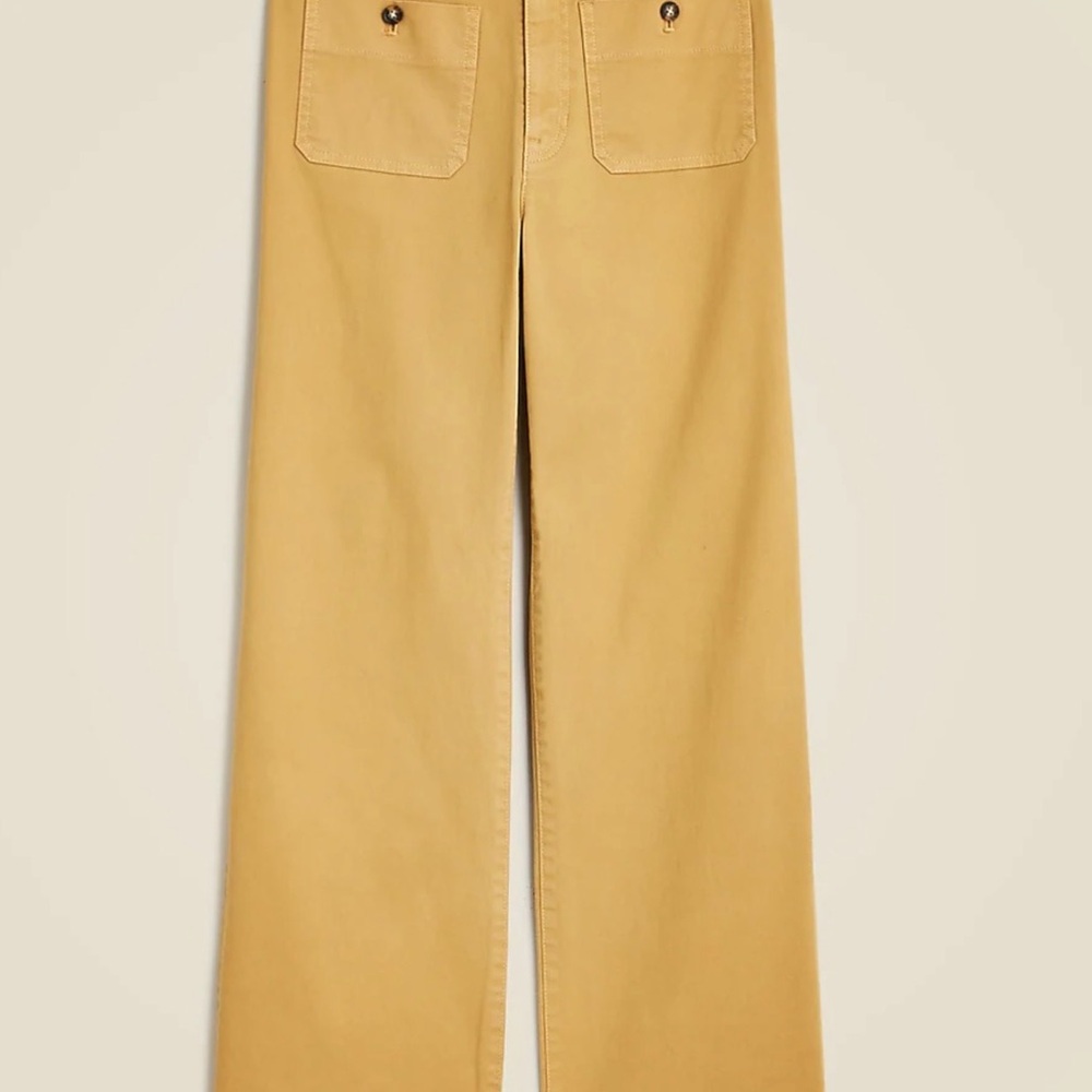 J. Crew Women's Tan Boot Cut Pants